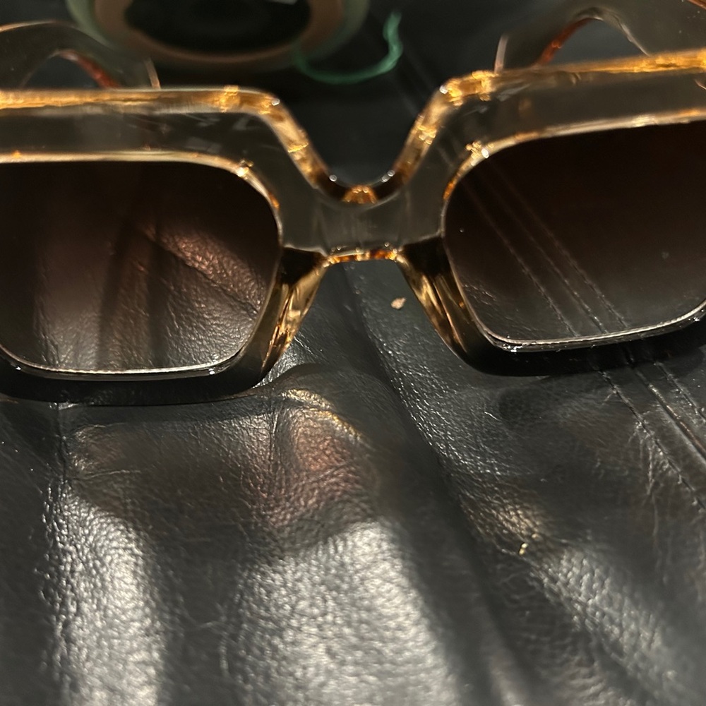 Oversized Square Gradient Sunglasses For Women - … - image 8